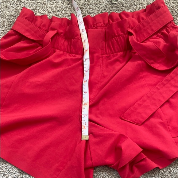 Stylish Red Women's Shorts - Picture 7 of 8